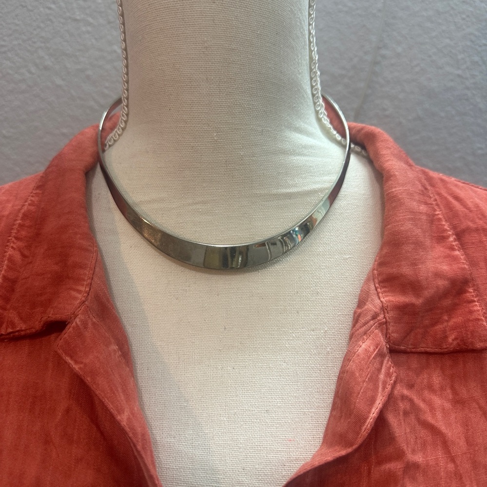 Fashion Silver Choker Necklace